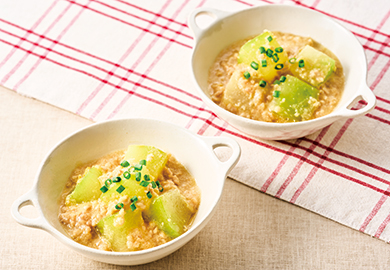 とうがんのみそそぼろ煮